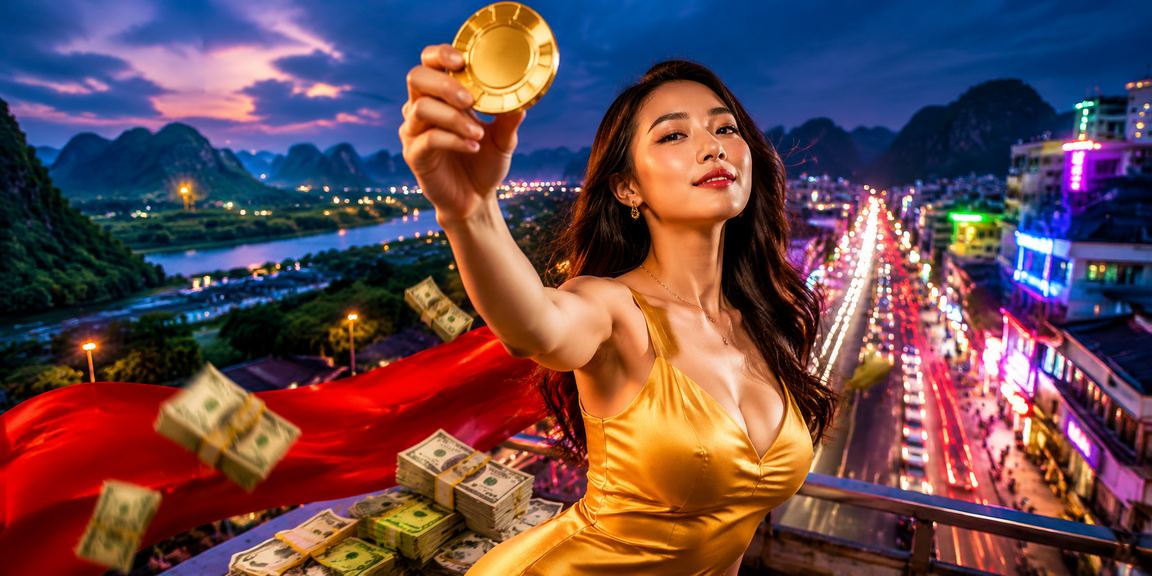 Khung cảnh Ninh Bình về đêm, người dùng xem tỷ lệ kèo trên điện thoại